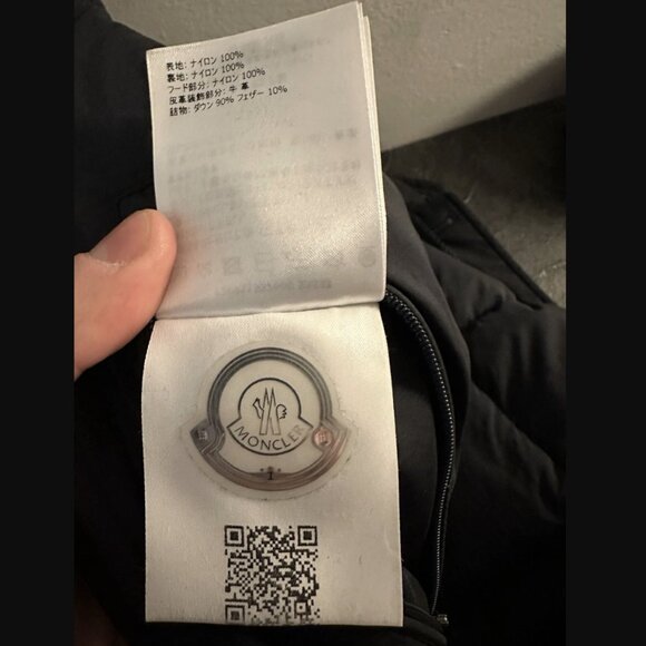 MONCLER LAGGINHORN FIELD JACKET (NAVY) Size 2 Men's - Picture 7 of 11